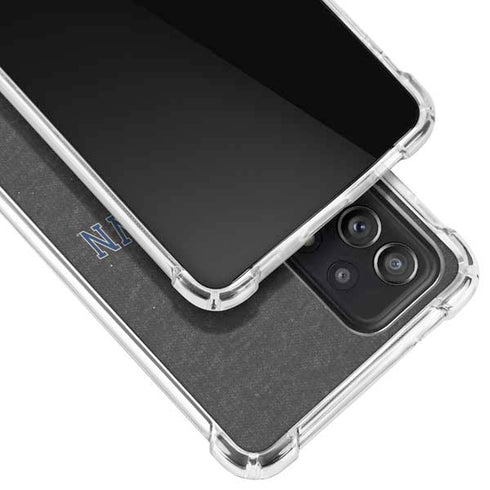 Georgetown University Hoyas Bulldog Galaxy A72 5G Clear Case